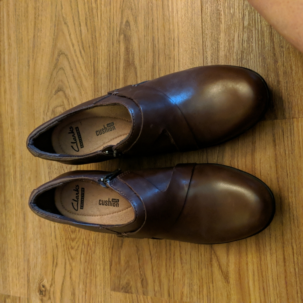 Brown shoes